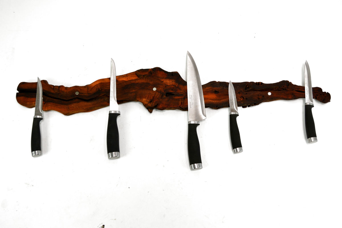 Whisky Barrel Magnetic Knife Rack - Kanyar - Made from Premier