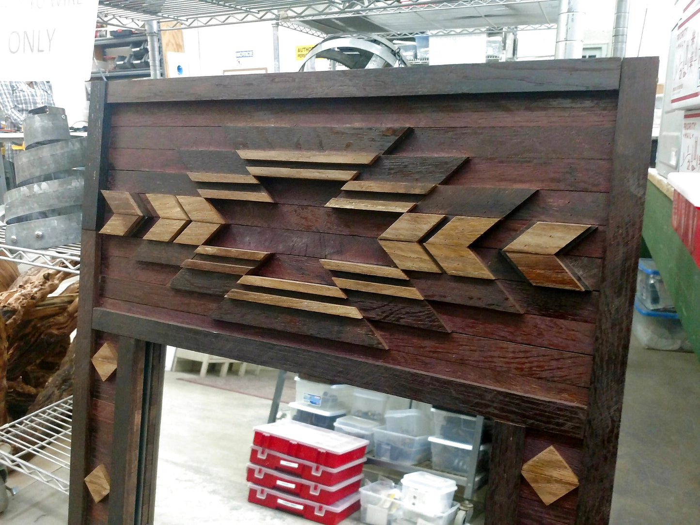 Wine Barrel Wall Mirror - Yucca Southwest Mirror