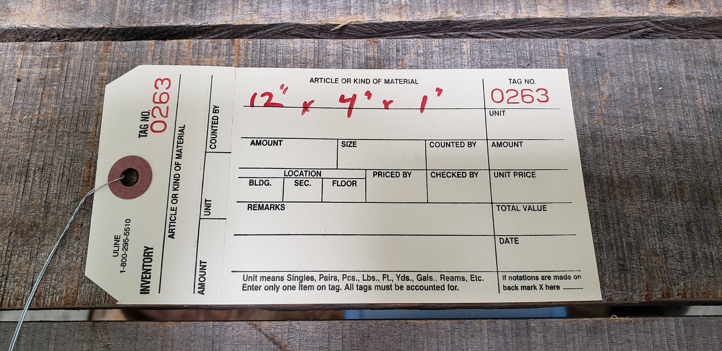 Wine Crate Magnetic Knife Rack - 0263 - Made from Retired Screaming Eagle Winery Box. 100% Recycled!