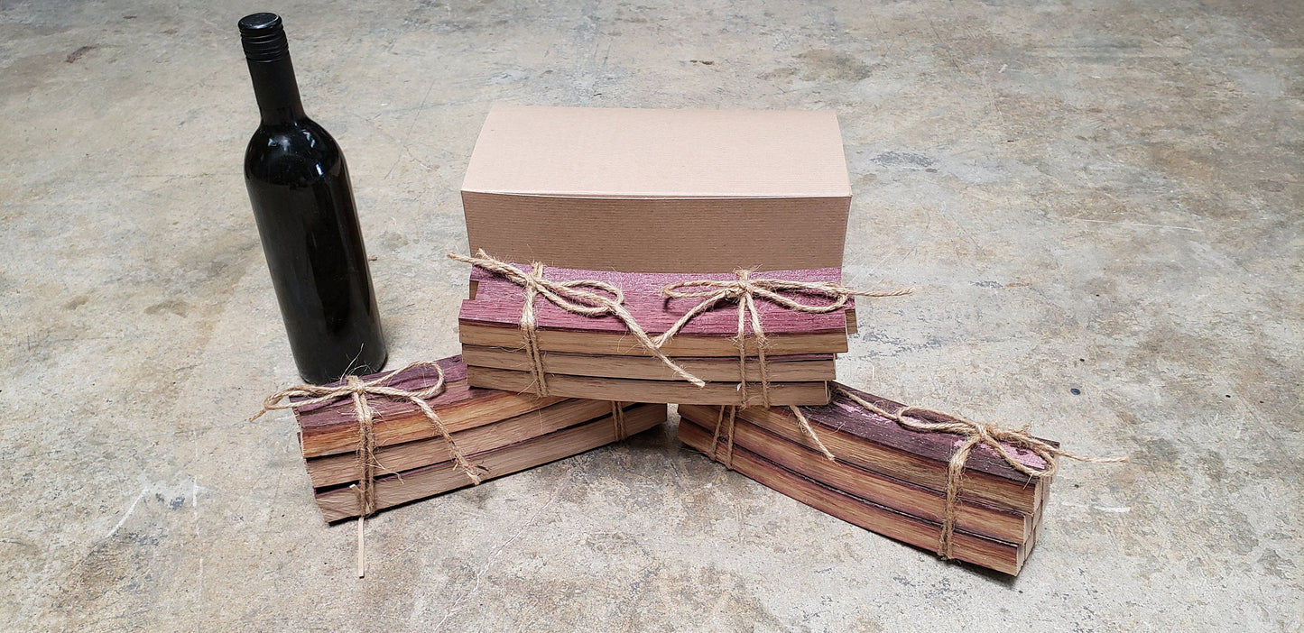 SALE! Wine Barrel Barbecue Staves - Smoky Staves - 100% Retired Opus 1, Rutherford & Stags Leap Cabernet Barrels