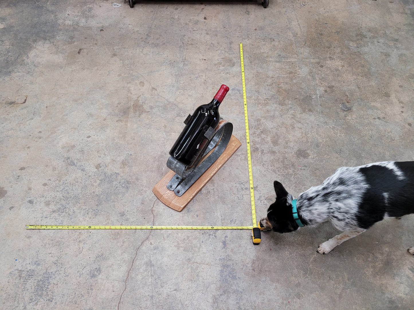 Magnum Wine Bottle Holder - Kuono - Made from retired California wine barrels. 100% Recycled!