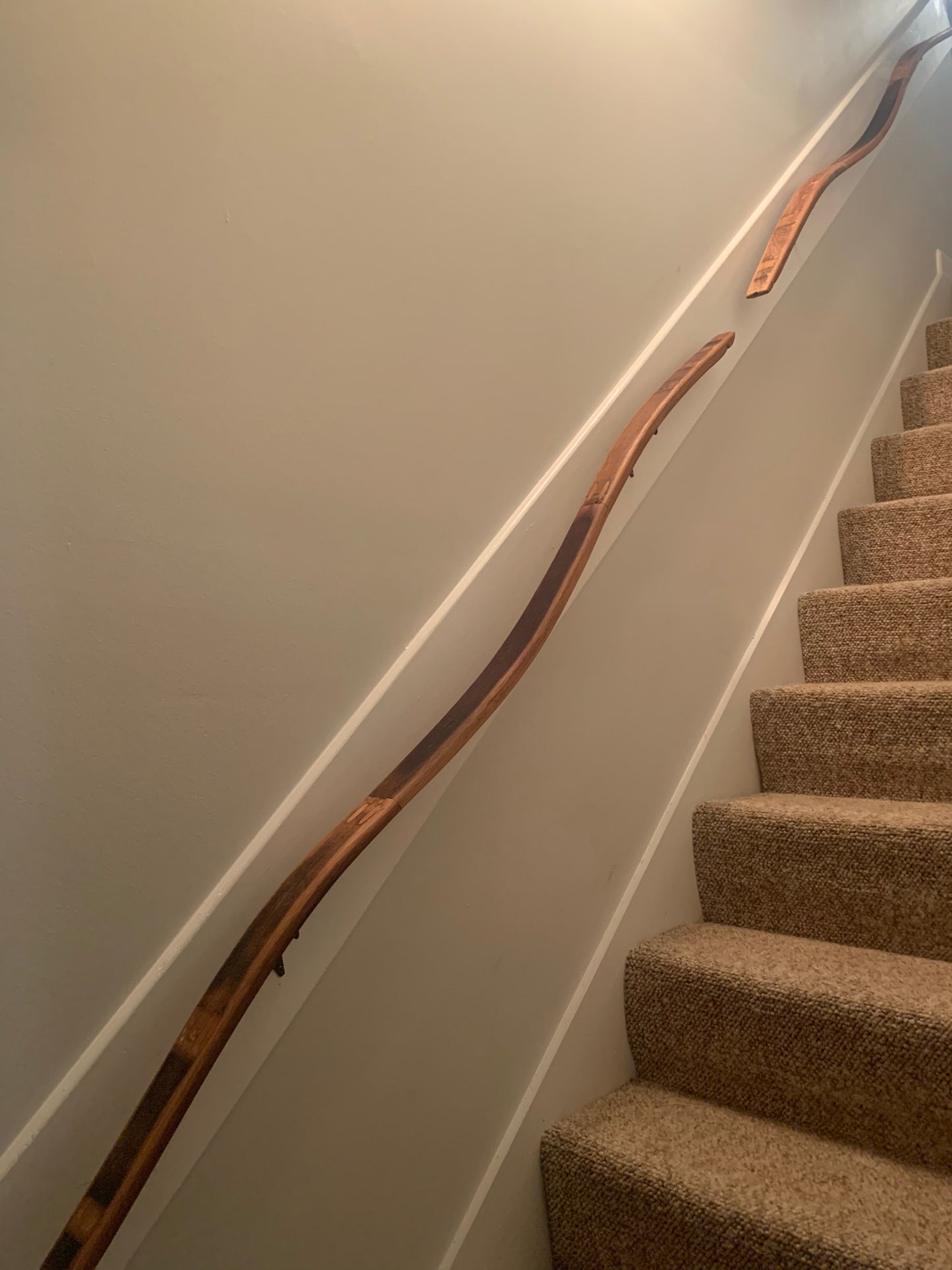 Wine Barrel Stair Handrails - Barana - Made from retired California wine barrels 100% Recycled!