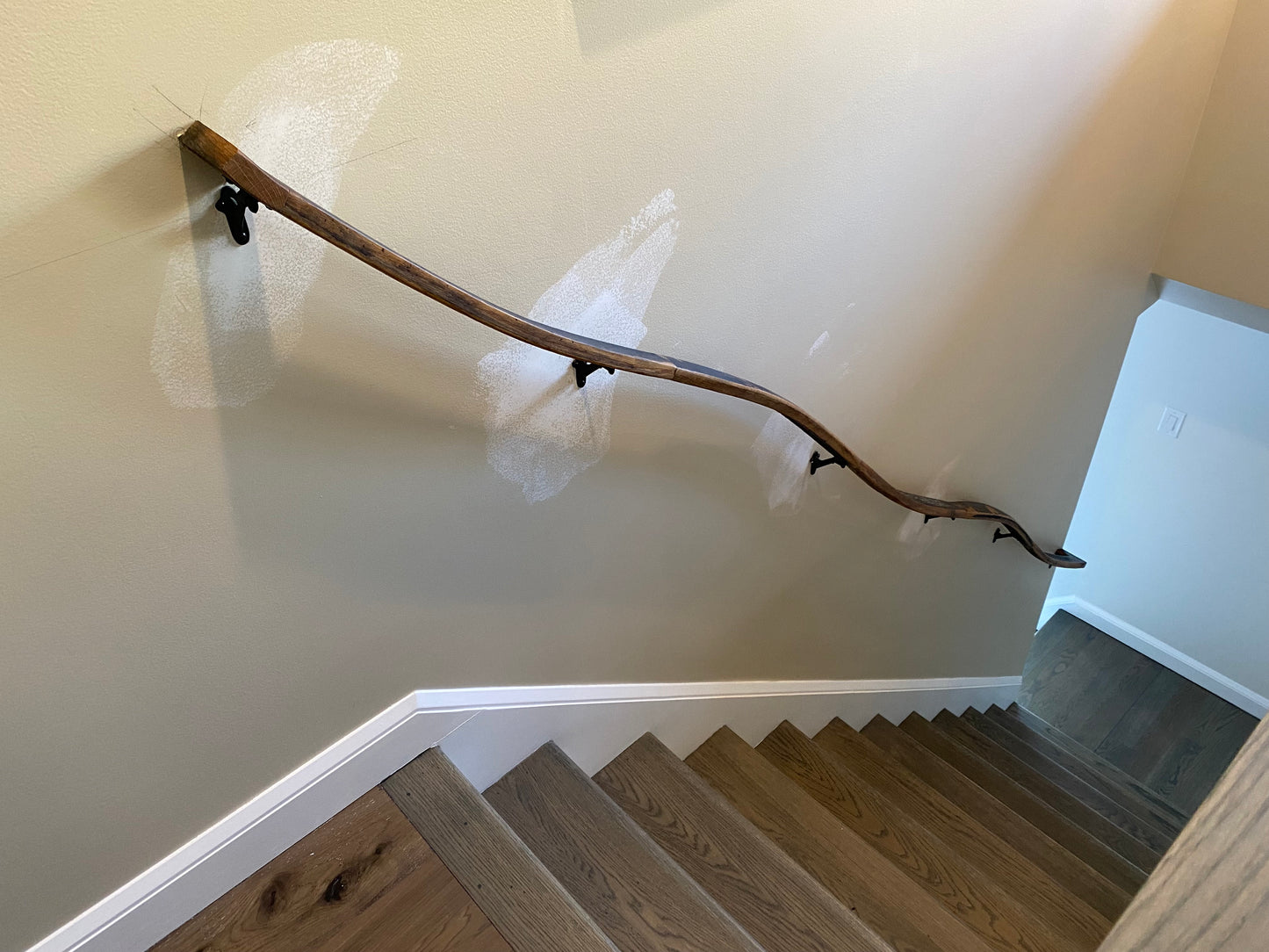 Wine Barrel Stair Handrails - Barana - Made from retired California wine barrels 100% Recycled!