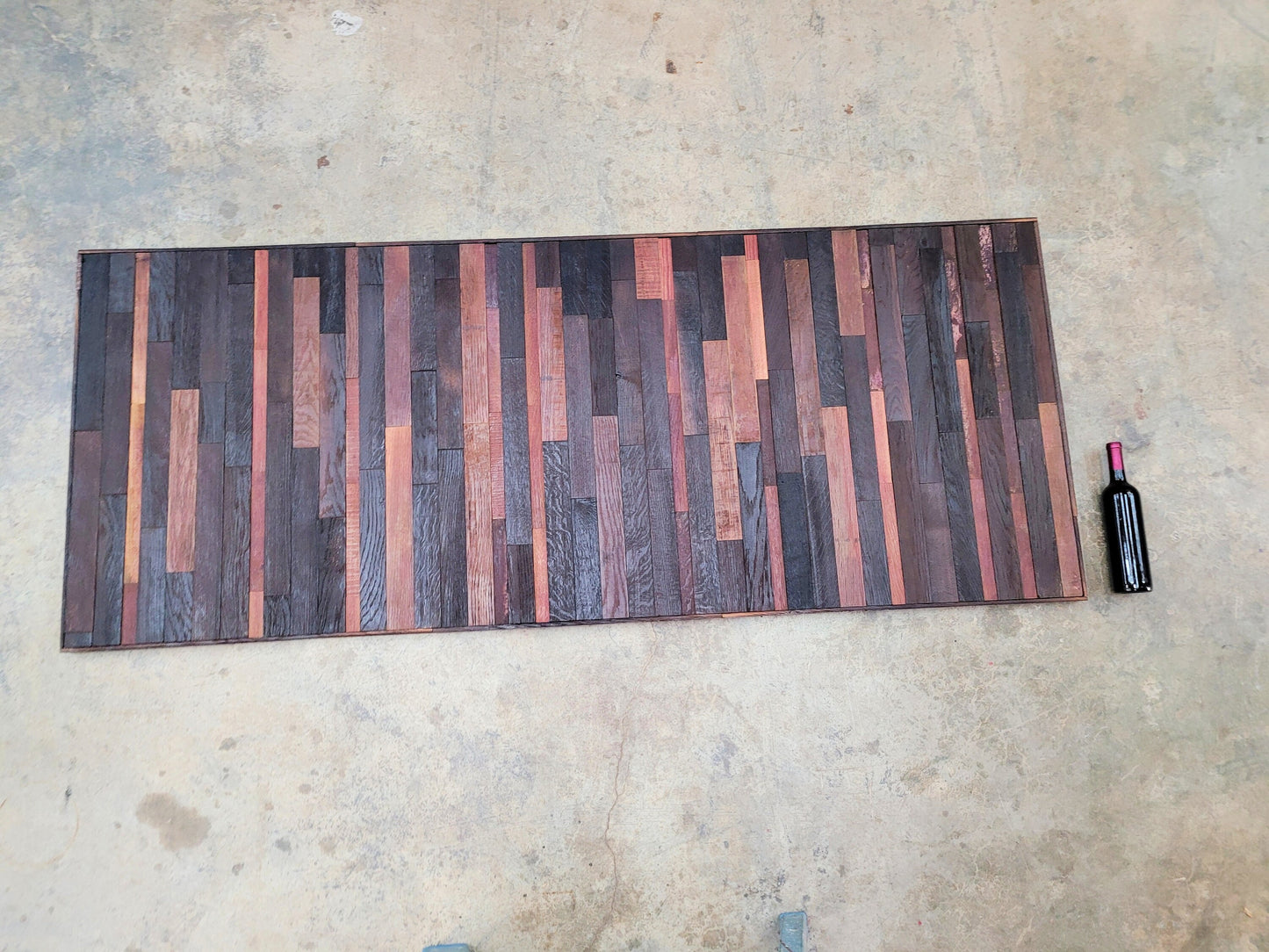 Wine Barrel Headboard - DAZADI - Made from reclaimed California wine barrels. 100% Recycled!