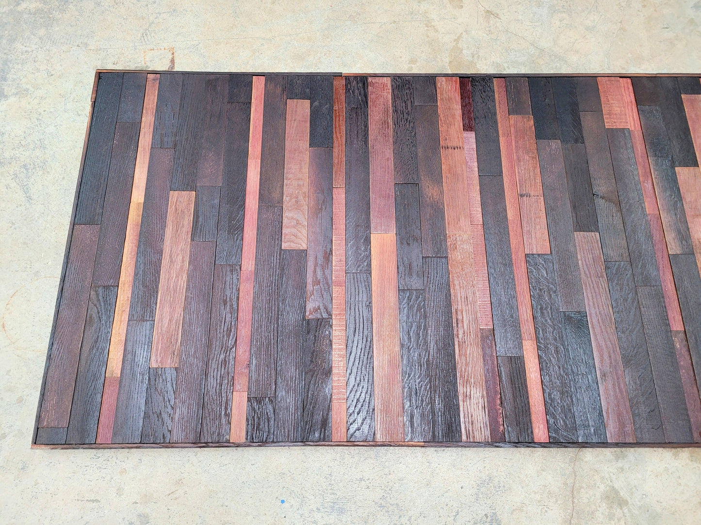 Wine Barrel Headboard - DAZADI - Made from reclaimed California wine barrels. 100% Recycled!