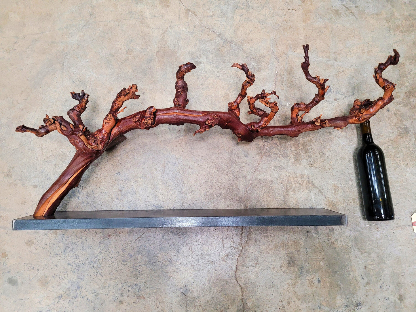 RARE Caymus Grapevine Art made from retired Sonoma Cabernet grapevine 100% Reclaimed + Ready to Ship! 042024-14