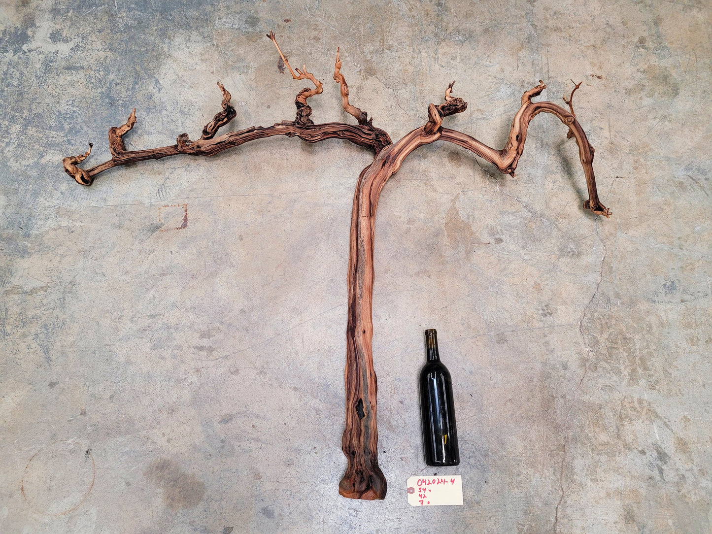 Rombauer Chardonnay Grape Vine Art from Napa 100% Recycled + Ready to Ship! 042024-4