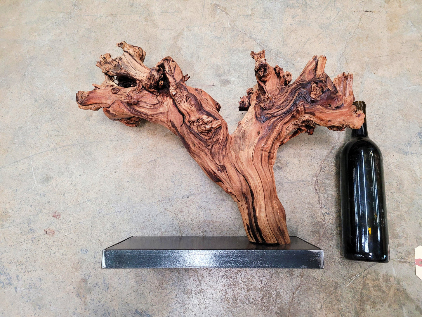 RARE Justin Winery Cabernet Grapevine Vine Art planted by Justin himself 100% Recycled 022024-20