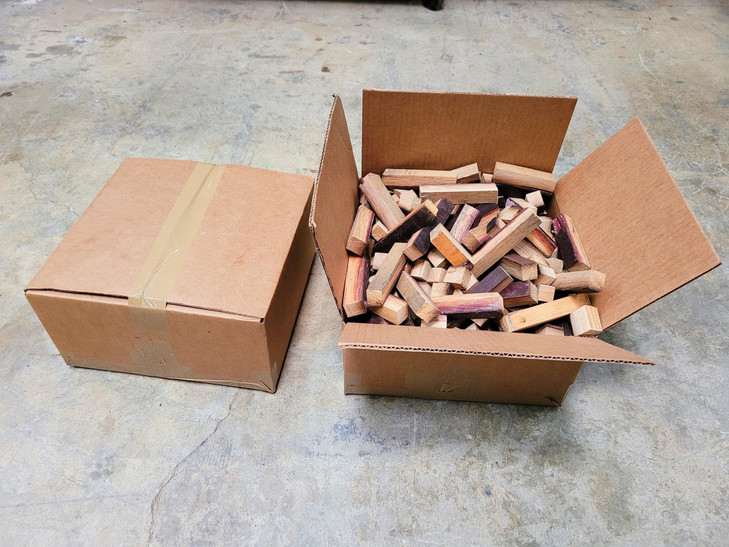 SALE Wine Barrel Smoking Chunks for BBQ made from retired Napa Wine Barrels - 100% Recycled + Ready to Ship!!