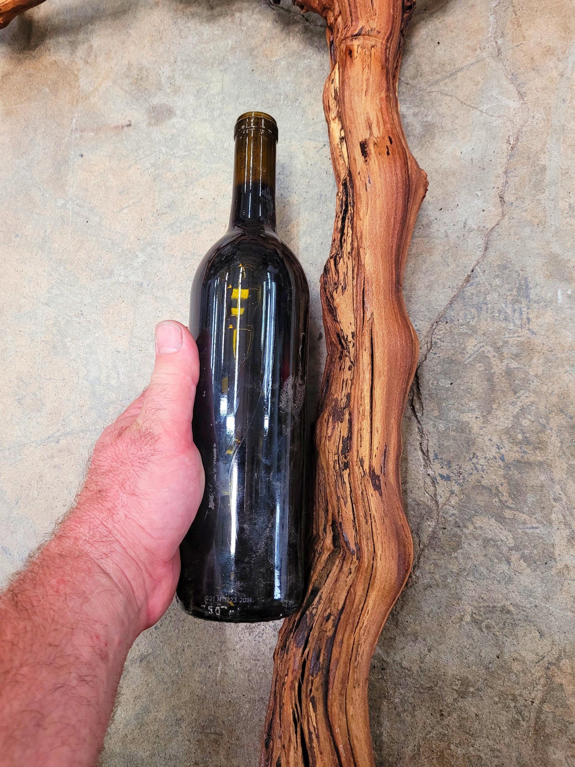 Fess Parker Chardonnay Grape Vine Art from Santa Barbara 100% Recycled + Ready to Ship! 072524-2