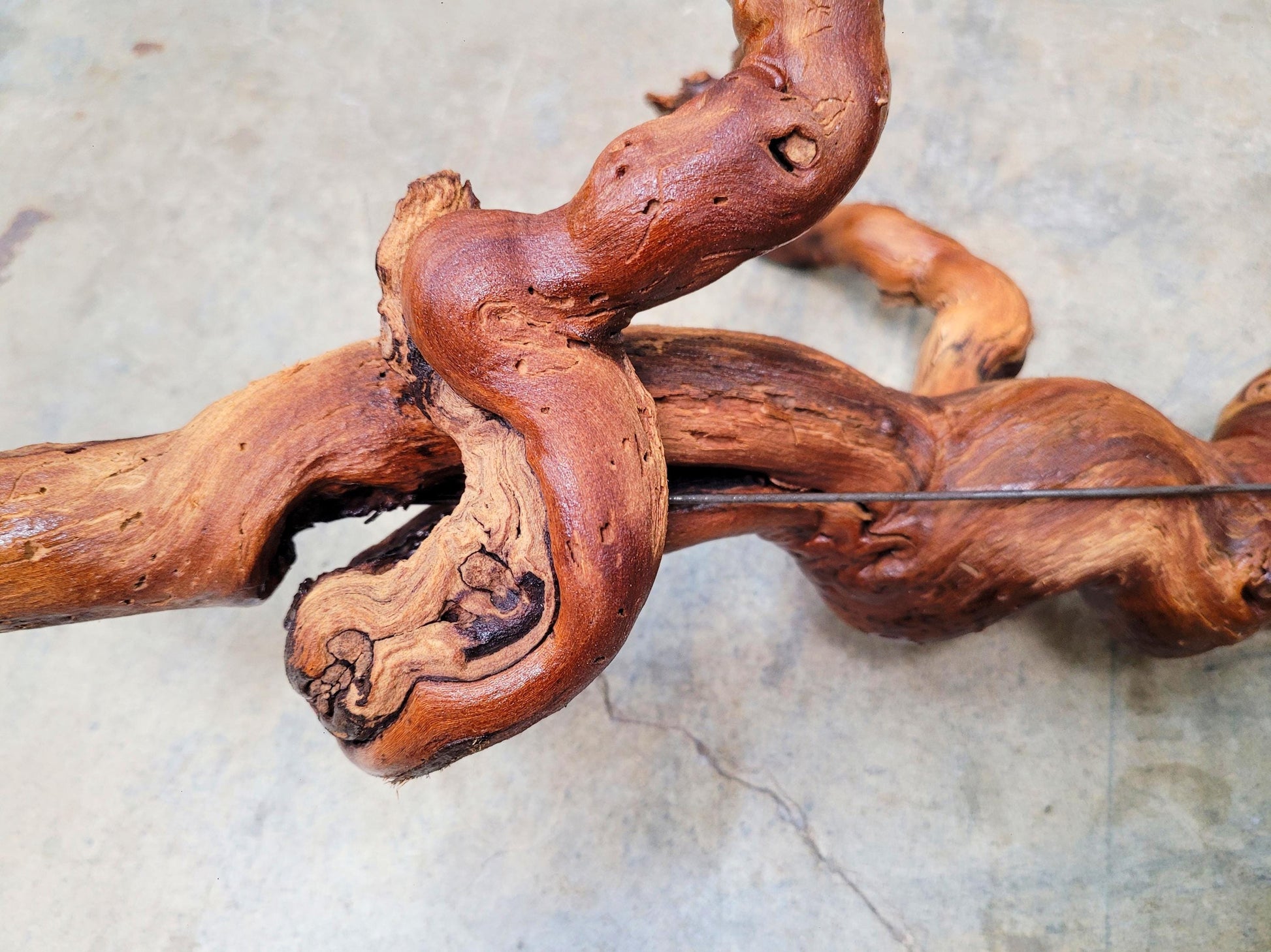 Rombauer Cabernet Grape Vine Art from Napa 100% Recycled + Ready to Ship! 071324-1