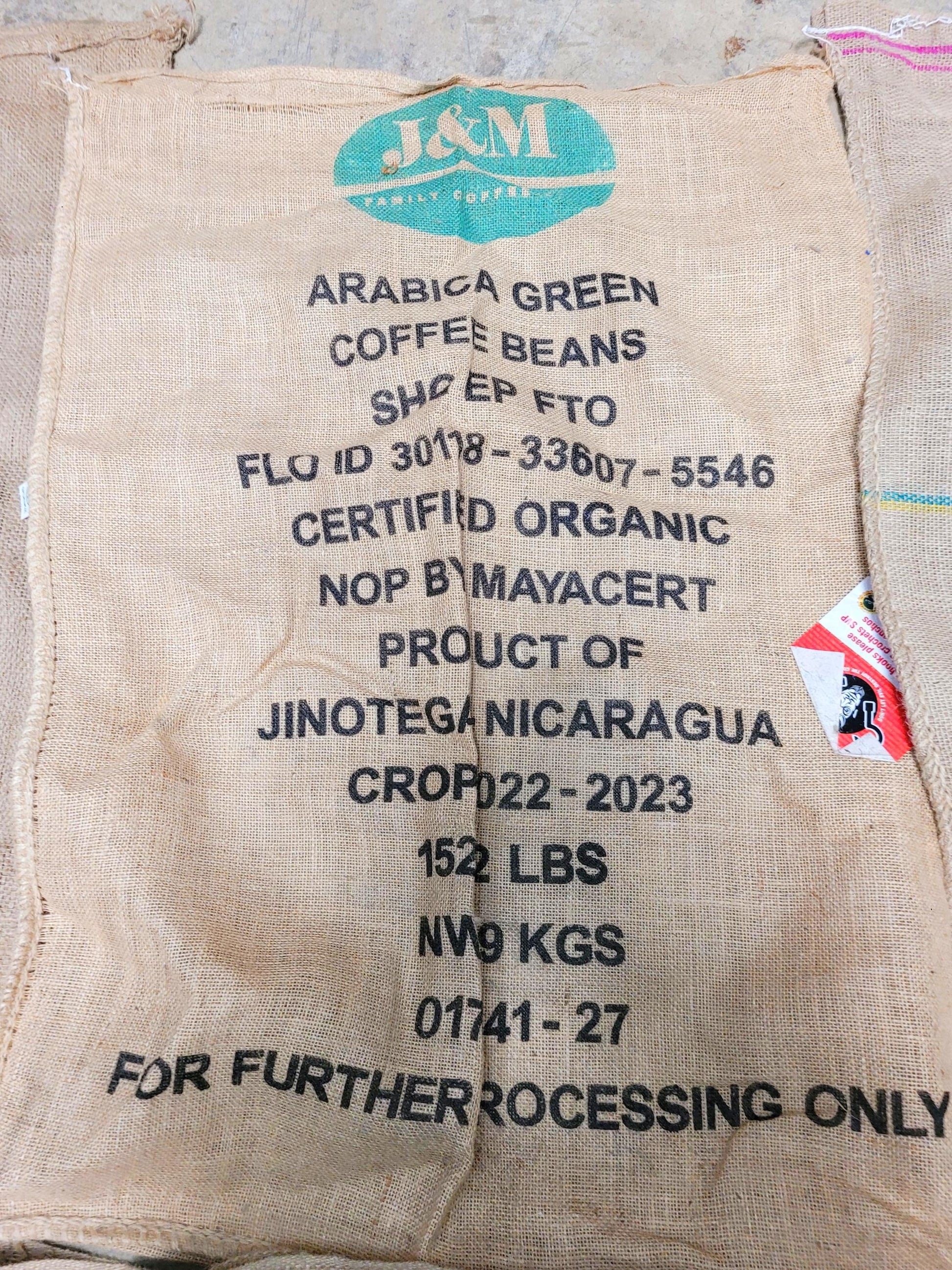 SALE Set of 8 Burlap Coffee bags plus one extra, my treat! 100% Recycled + Ready to Ship! 070524-9