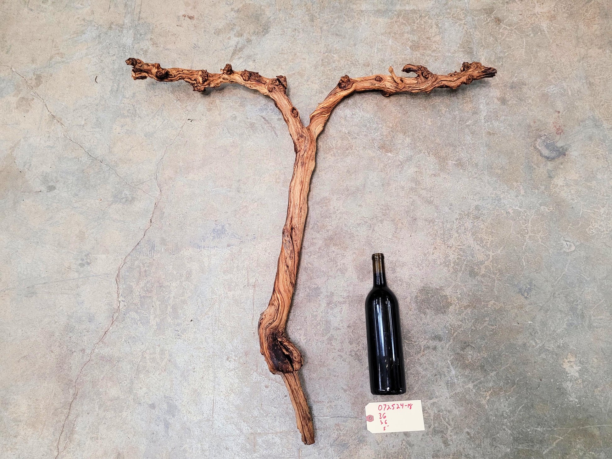 Duckhorn Cabernet Grape Vine Art From Napa 100% Recycled + Ready to Ship! 042024-18