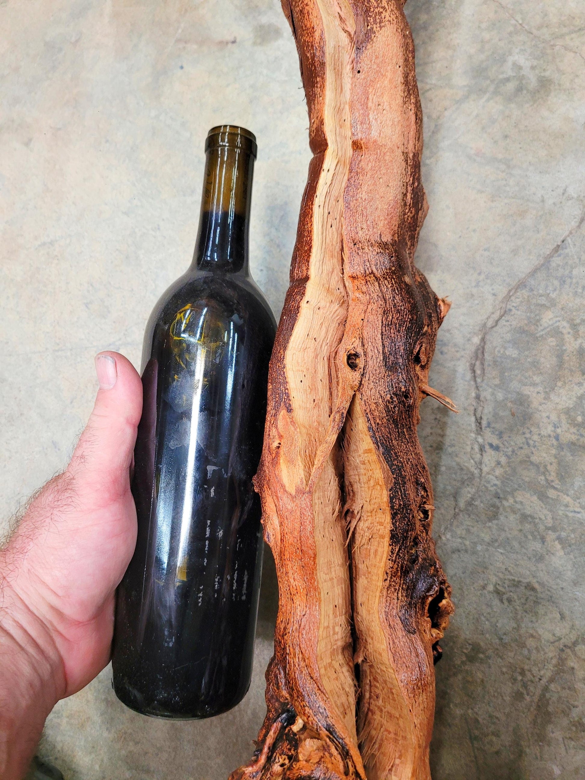 Turley Winery Old Vine Zinfandel Grapevine Art - 100% Reclaimed + Ready to Ship!! 052722-28