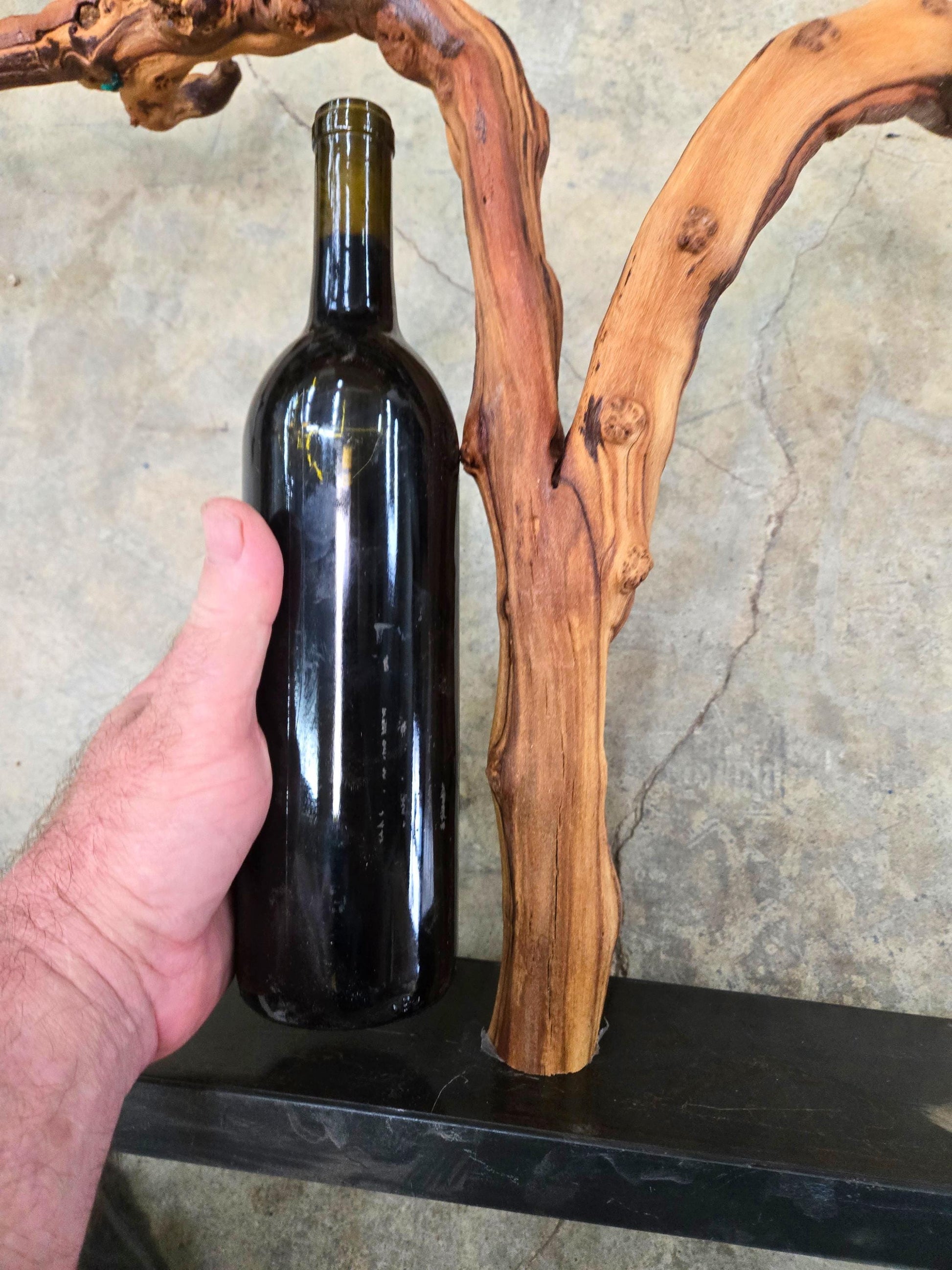 RARE Schramsberg Winery Chardonnay Grapevine Vine Art - 100% Recycled + Ready to Ship! 101924-4