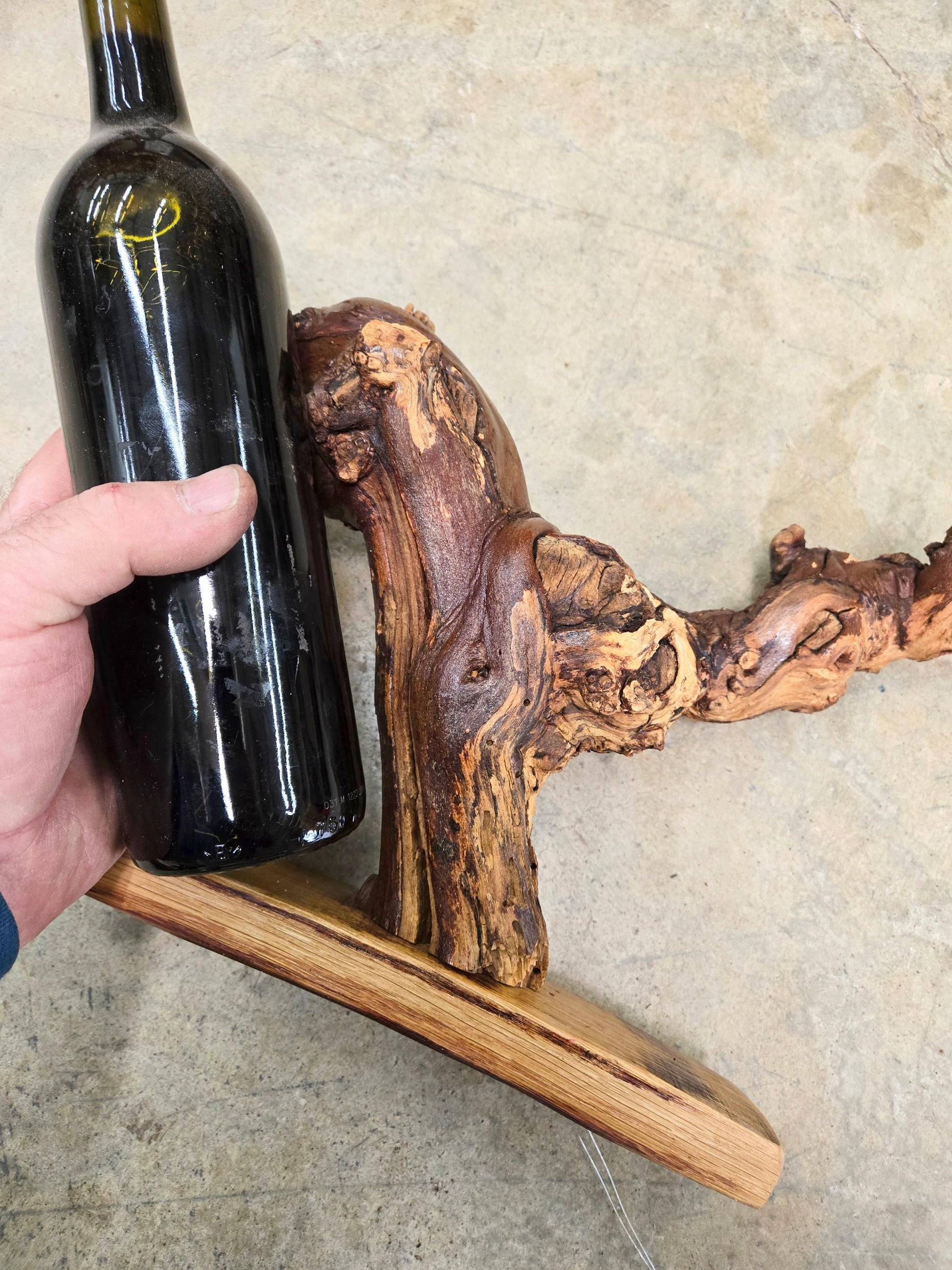 RARE Caymus Grapevine Art made from retired Sonoma Zinfandel vine 100% Reclaimed + Ready to Ship! 111624-80