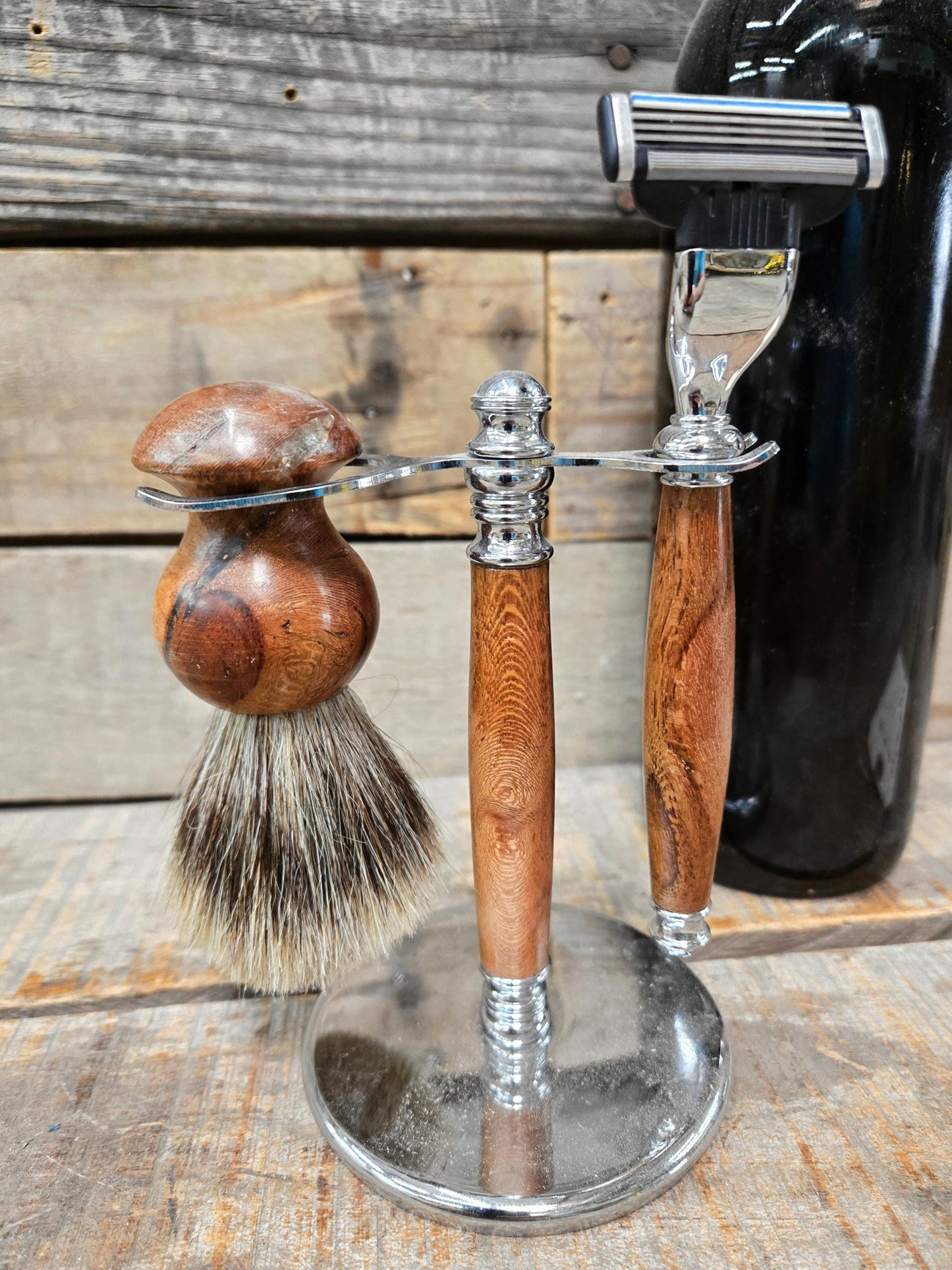 SALE Old Vine Grapevine Shaving Kit made from retired Napa grape vines - Limited Edition 112924-3