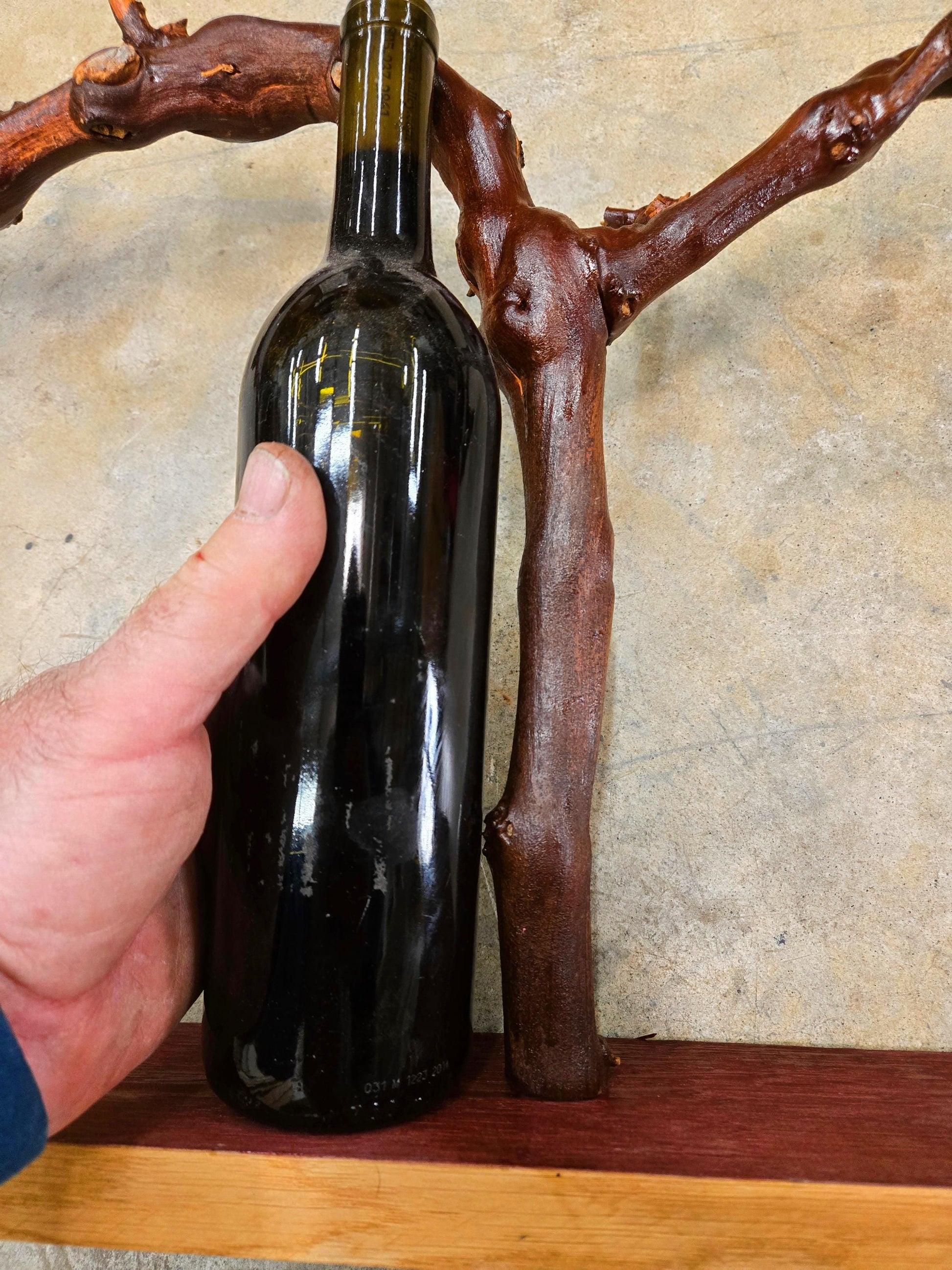 RARE Caymus Grapevine Art made from retired Sonoma Cabernet Grapevine 100% Reclaimed + Ready to Ship! 111624-56