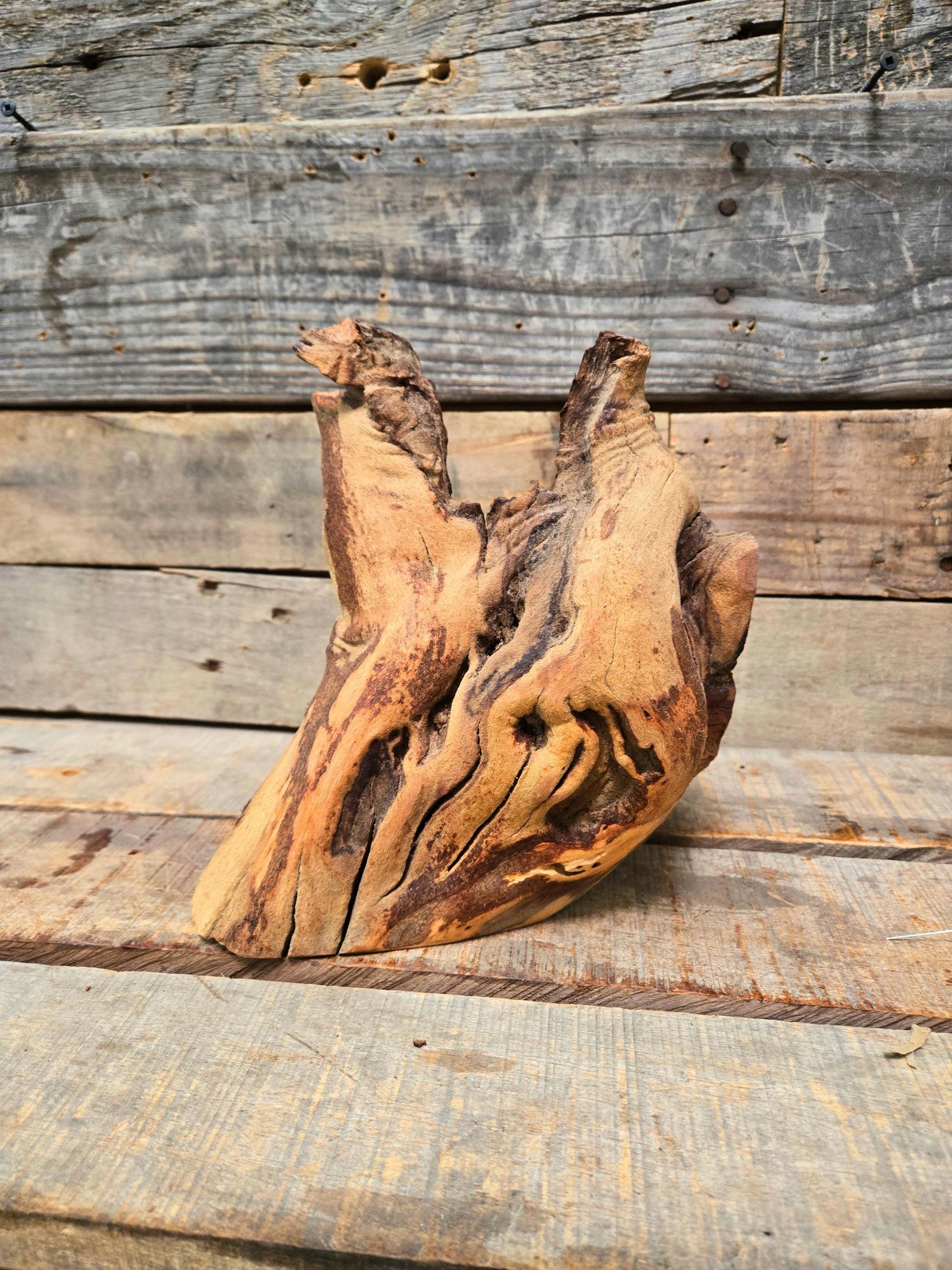 Stags Leap Cabernet Grapevine Candle Holder made from their oldest vines- 100% Recycled + Ready to Ship! 112324-3