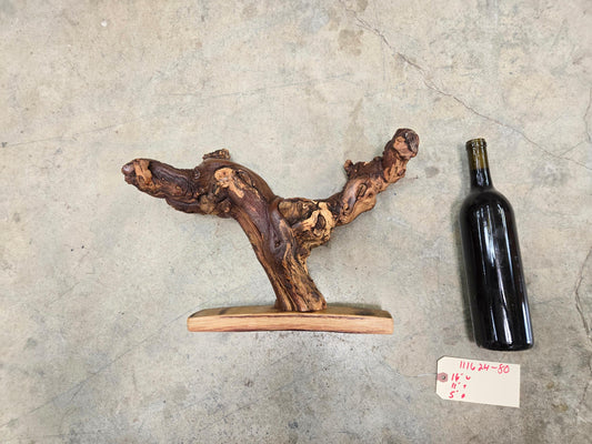 RARE Caymus Grapevine Art made from retired Sonoma Zinfandel vine 100% Reclaimed + Ready to Ship! 111624-80