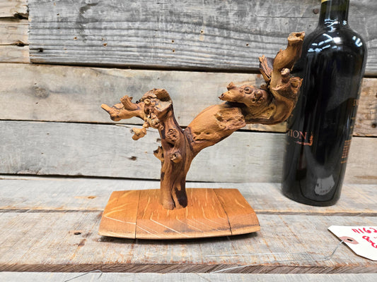 RARE Grape Vine Art From Opus 1 made from retired Napa Cabernet grapevine 100% Reclaimed + Ready to Ship! 111624-76