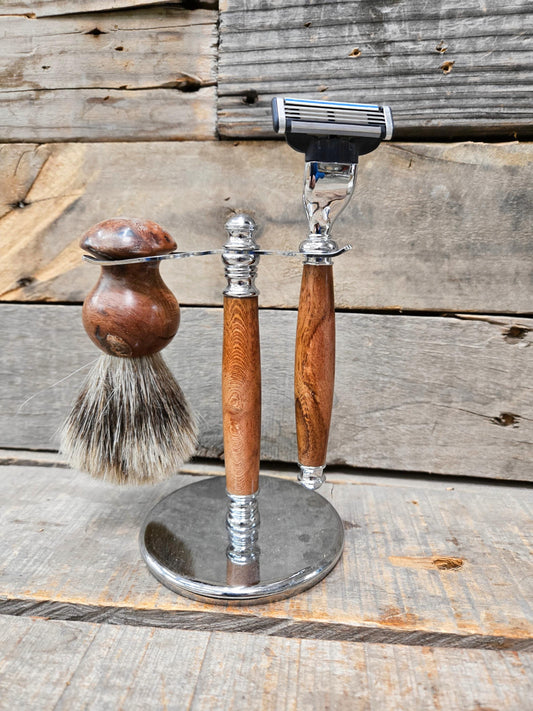 SALE Old Vine Grapevine Shaving Kit made from retired Napa grape vines - Limited Edition 112924-3