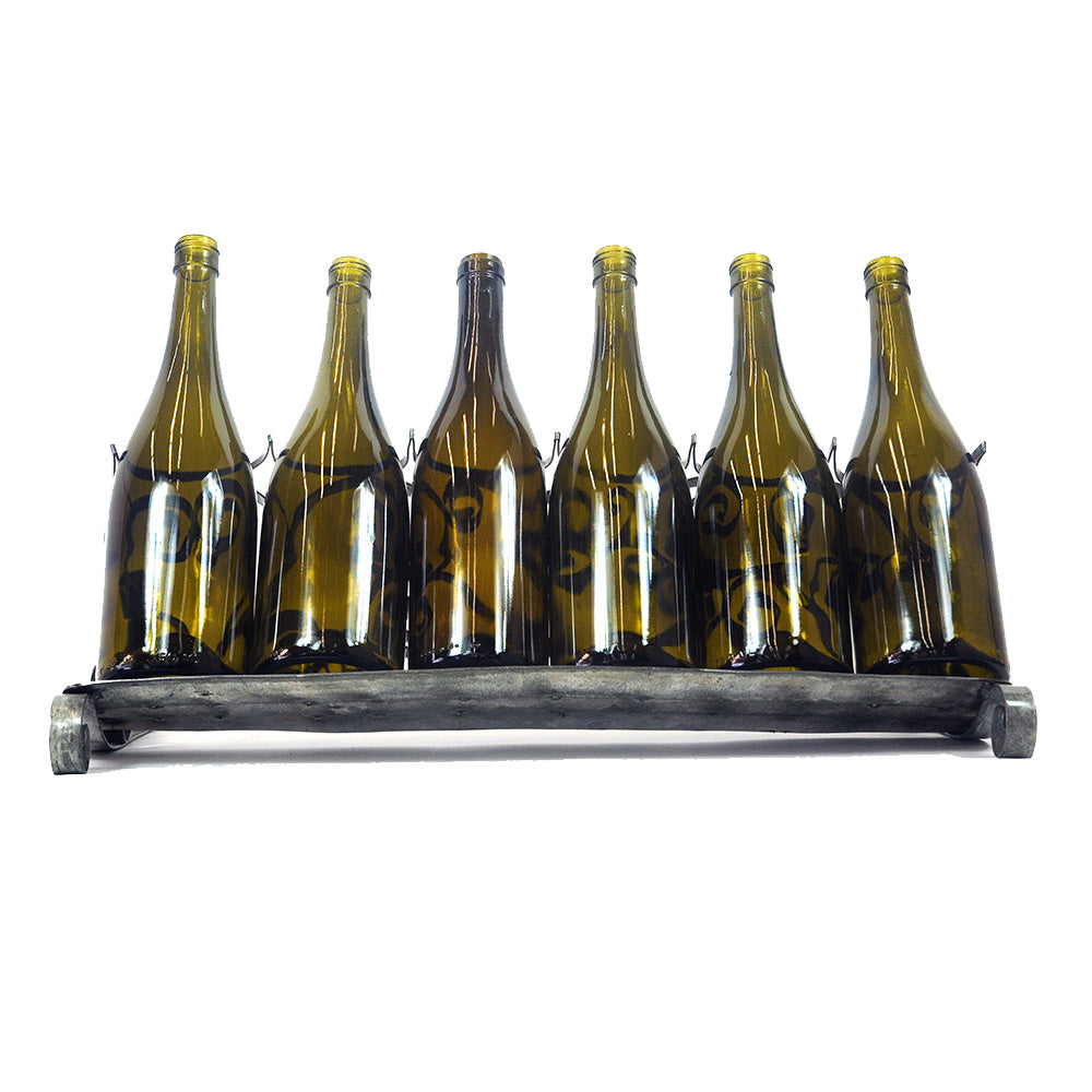 The Scroll - Counter Top Wine Bottle Display