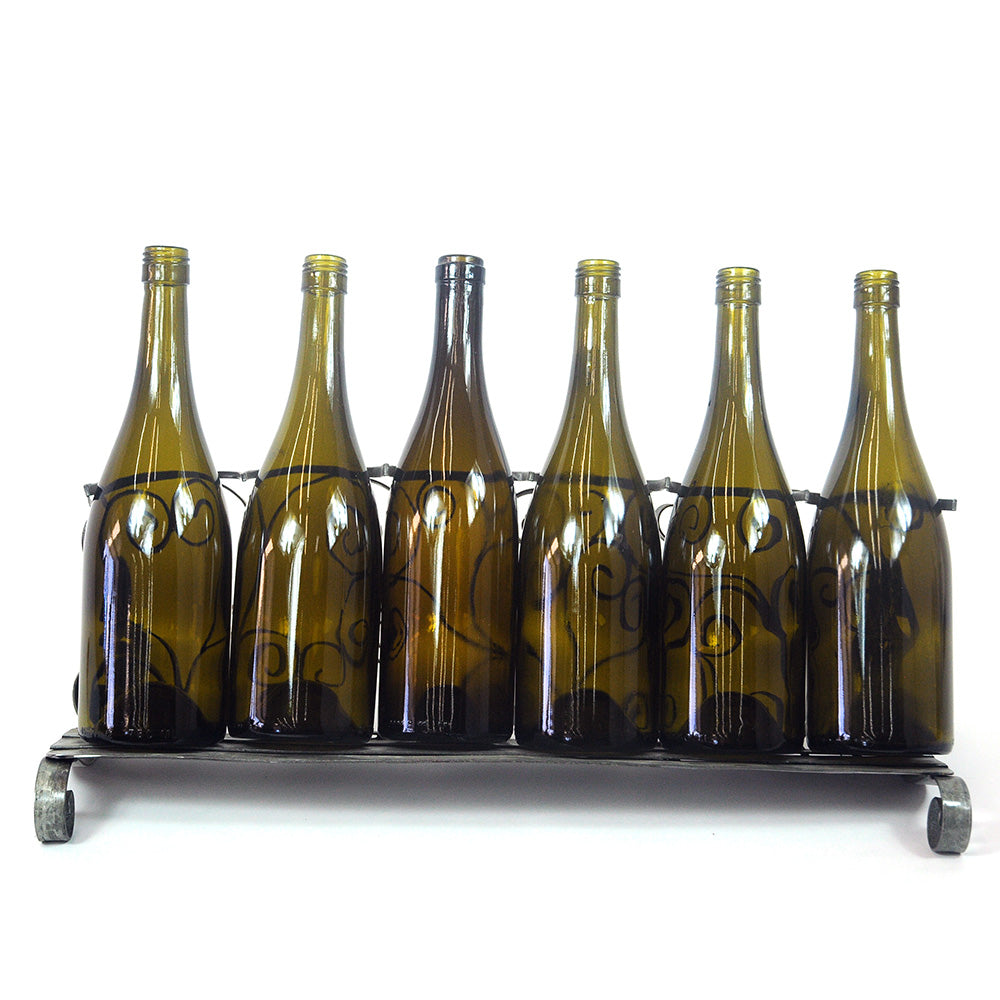 The Scroll - Counter Top Wine Bottle Display