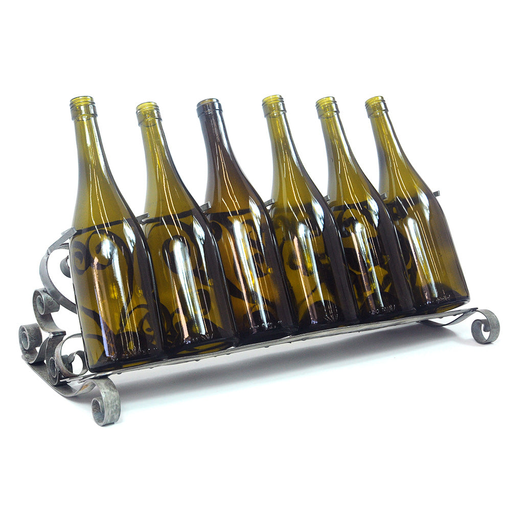 The Scroll - Counter Top Wine Bottle Display