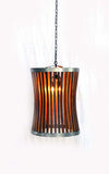 Wine Barrel Chandelier - He - Made from reclaimed Napa wine barrels. 100% Recycled!