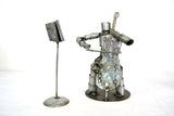 Wine Barrel Ring Wine Bots - Big Band - Mad from reclaimed CA wine barrel rings. 100% Recycled!