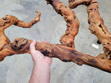 RARE Volker Eisele Family Estate Winery Cabernet Grape Vine Art 100% Reclaimed + Ready to Ship! 100522-1