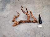 RARE Volker Eisele Family Estate Winery Cabernet Grape Vine Art 100% Reclaimed + Ready to Ship! 100522-1