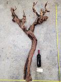 Grape Vine Art From Charles Krug Winery - Retired Malbec Grapevine 100% Recycled + Ready to Ship! 100121-76