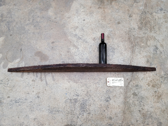 Floating Shelf Made From Retired Large Napa Oak Wine Barrel - 100% Recycled + Ready to Ship!! 0891
