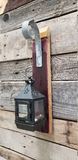 SALE Wall Hanging Wine Barrel Candle Lantern - Noc - Made from retired Barrels. 100% Recycled!