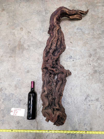 RARE Grape Vine Art From Mondavi  021922-3 made from retired Napa Cabernet grapevine 100% Reclaimed + Ready to Ship!