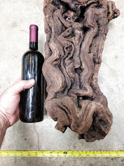 RARE Grape Vine Art From Mondavi  021922-3 made from retired Napa Cabernet grapevine 100% Reclaimed + Ready to Ship!