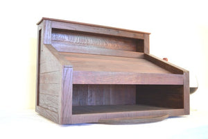 Hostess POS Retail Stand - Simple - Made form Small Napa Valley Wine Barrels. 100% Recycled!