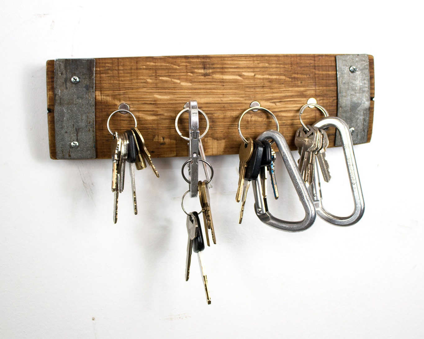 Wall Mounted Magnetic Key Holder - Habere - Made from retired California wine barrels. 100% Recycled!