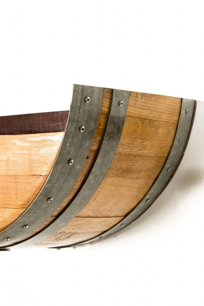 Wine Barrel Hanging Cat Bed - Birala - Made from retired California wine barrels. 100% Recycled!