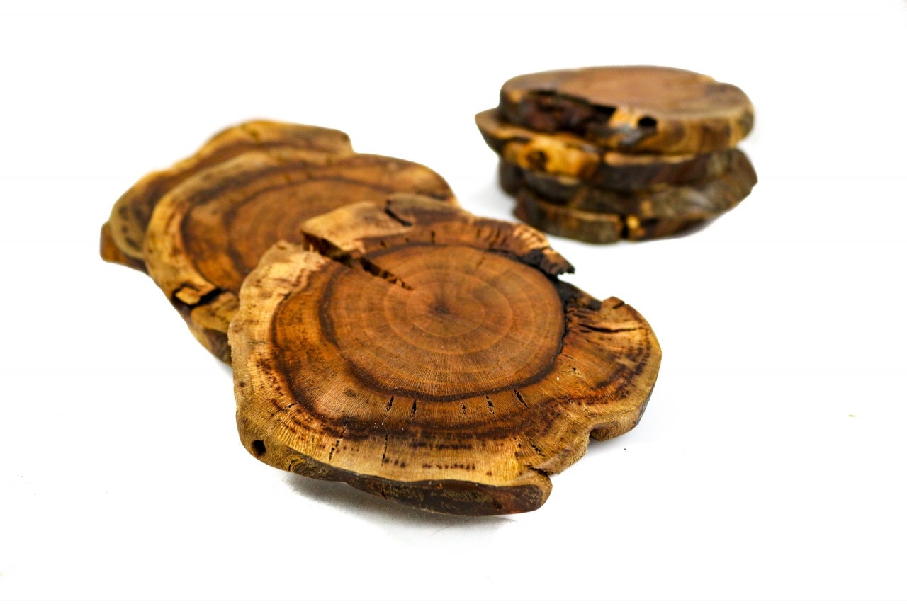 Grapevine Coaster Set - Made from retired Opus 1 California grapevines - 100% Recycled!