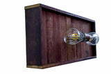 VINUM Collection - Geminus - Wine Barrel Vanity Light 
