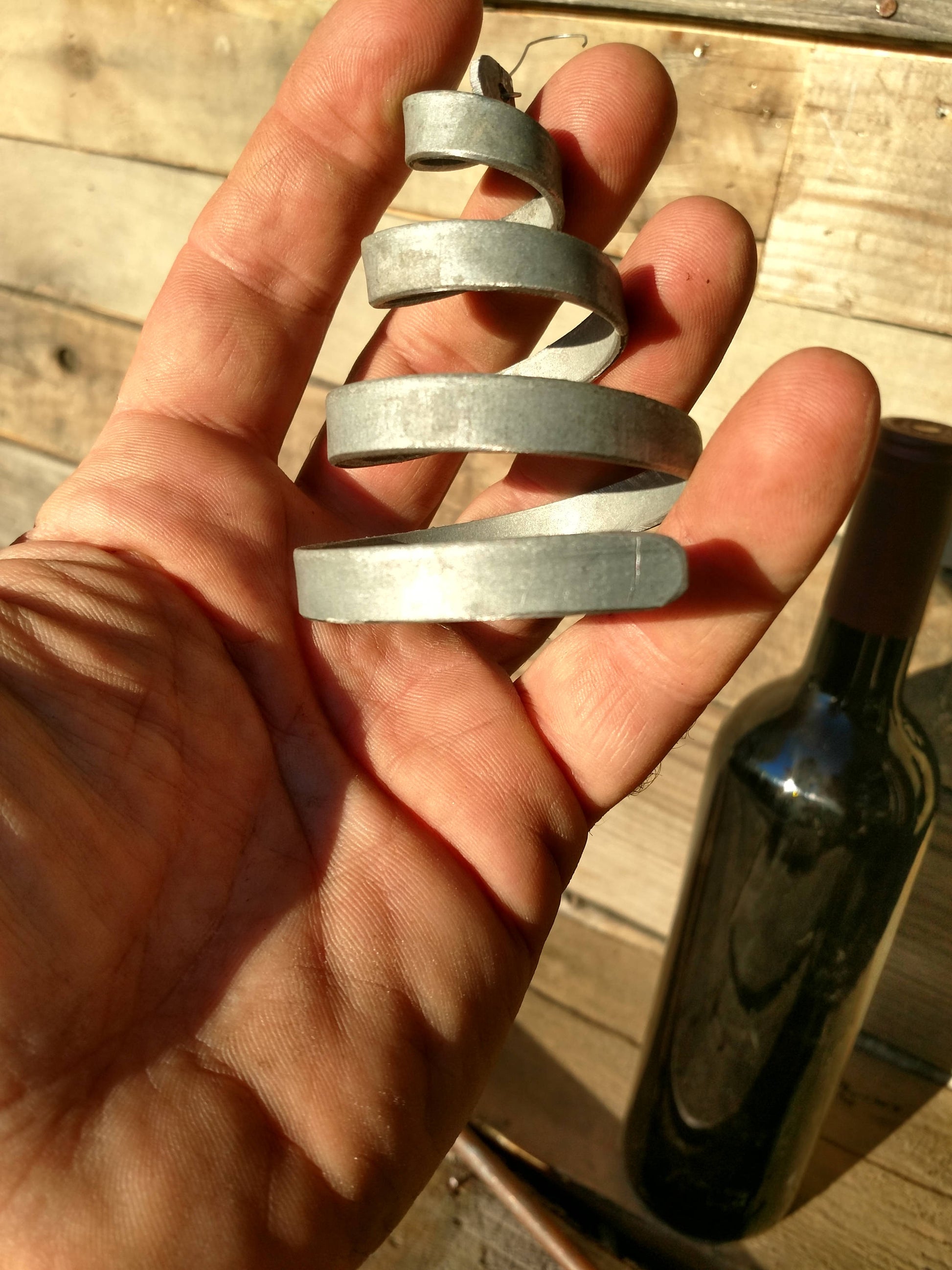 Wine Barrel Ring Ornament - Mimilo - Set of 3 made from retired Napa wine barrel rings. 100% Recycled!