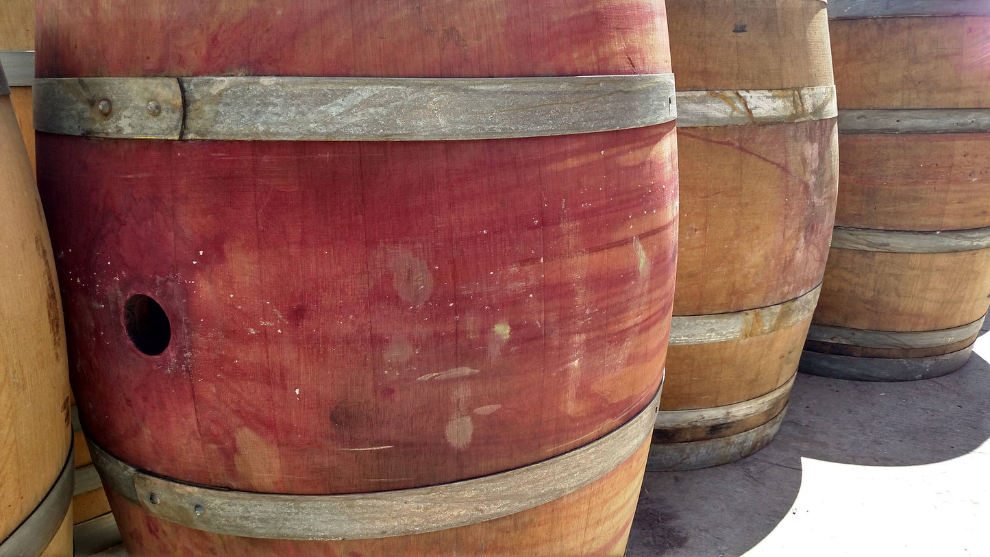 RAW MATERIALS - Wine Barrel Staves (Set of 5) - Oak Wine Barrel Staves