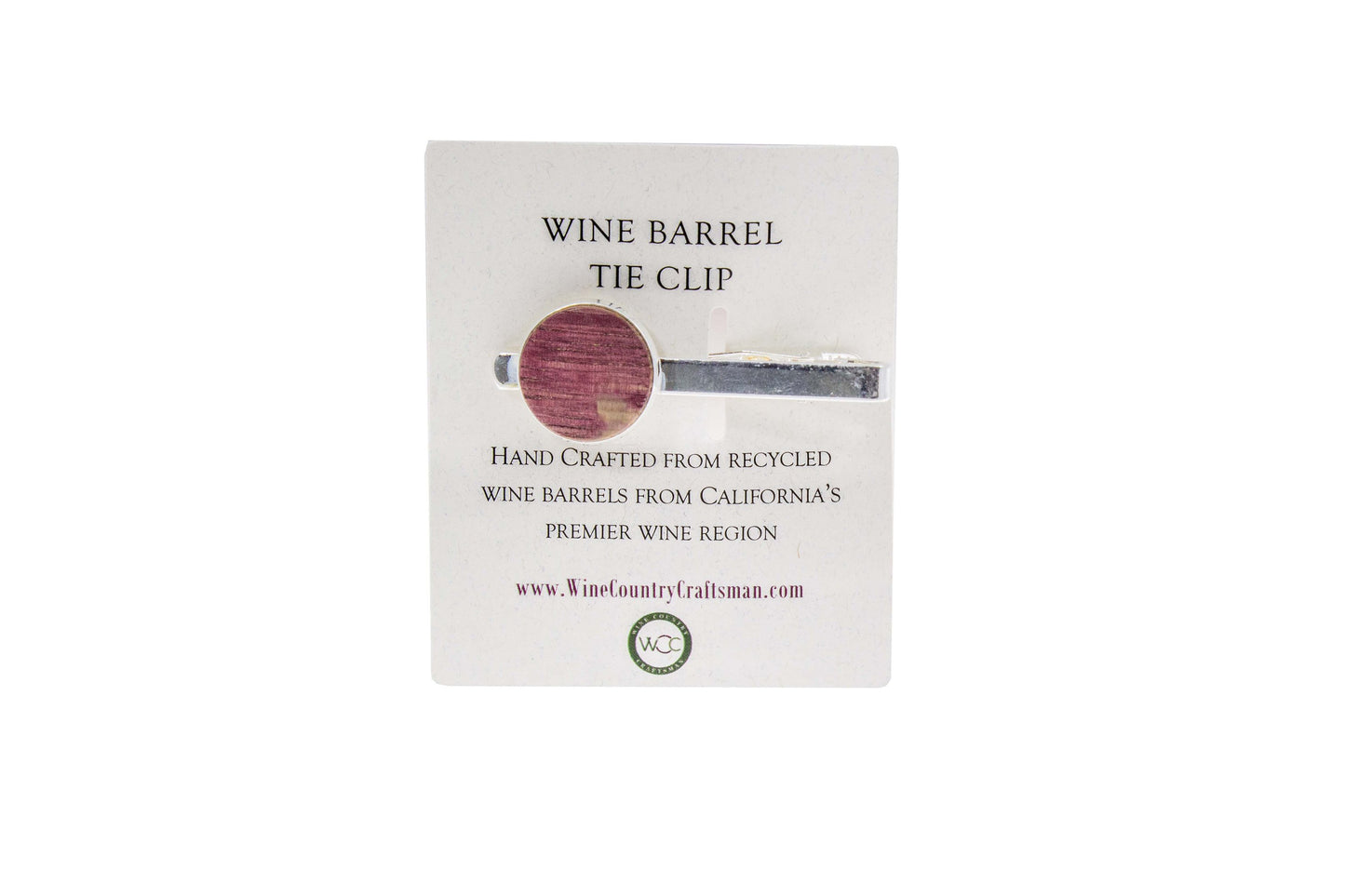 Wine Barrel Tie Clip - Cordially 