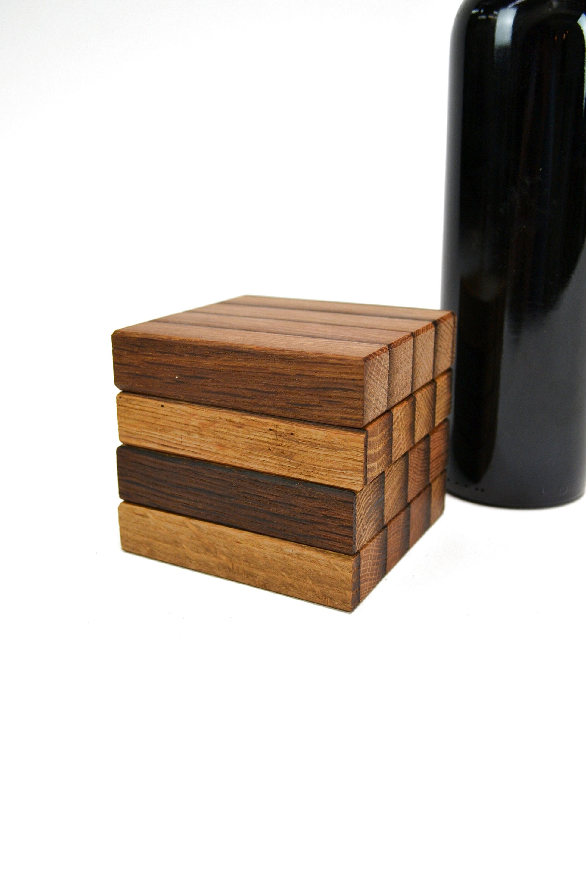 Wine Barrel Coasters - Tabaka - Made from retired California wine barrels - 100% Recycled!