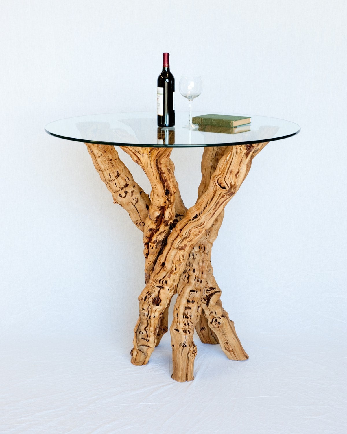 Grapevine Pub or Tasting Table - Optima - Made from retired CA grapevines. 100% Recycled!