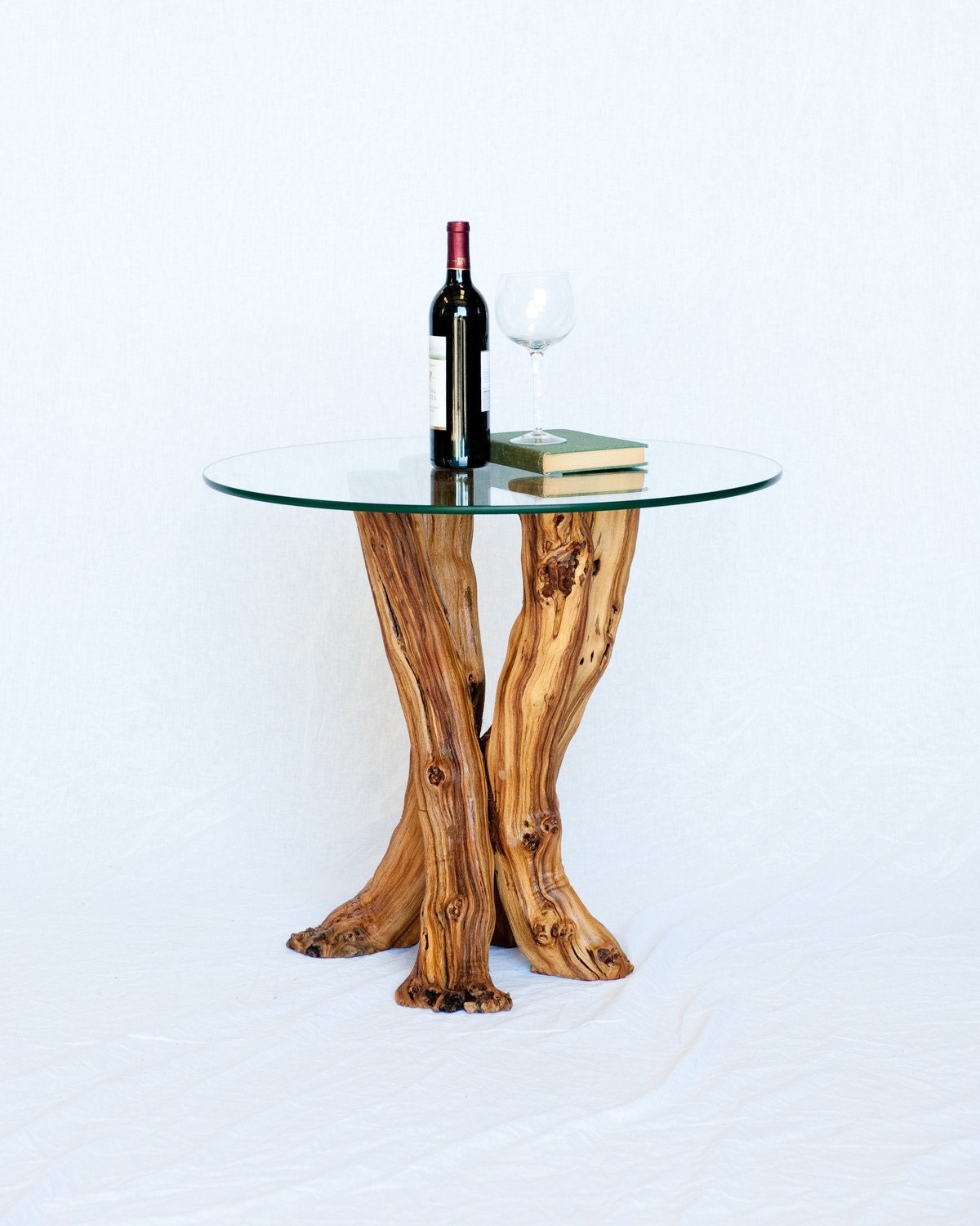 Grapevine Side Table - Fiano - Made from retired California grapevines. 100% Recycled!