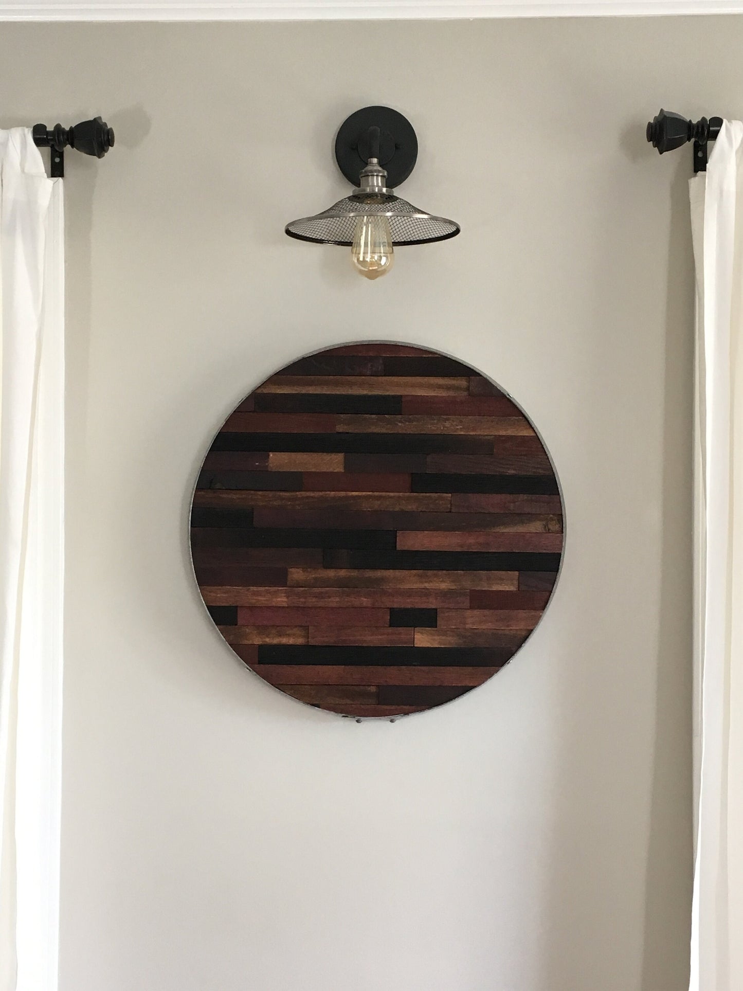 Wine Barrel Art Piece - Further - Made from retired California wine barrels - 100% Recycled!